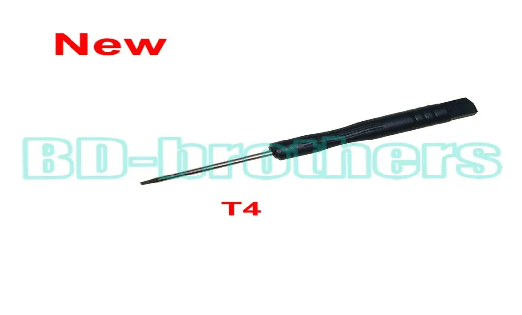 2016 nova chave de fenda preta t4 torx chave de fenda ferramenta aberta para moto telefone notebook disco rígido placa de circuito reparo 3000pcslot9728345