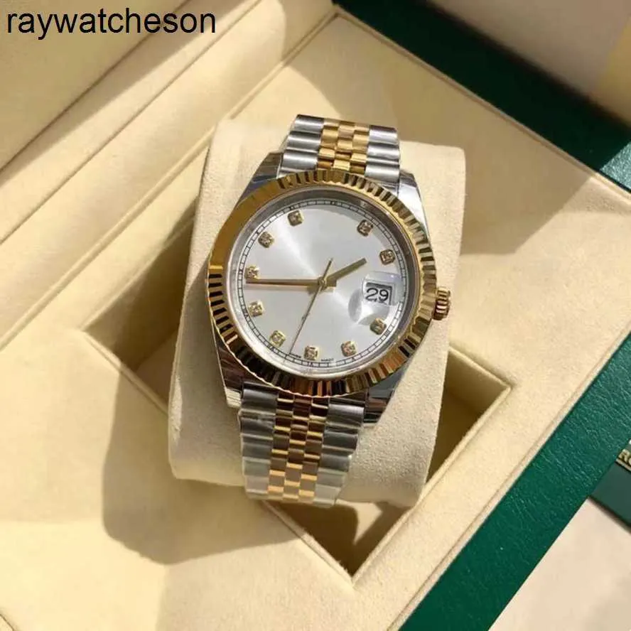 Rolaxs assistir Swiss Watches Automatic Wristwatch com caixa original de alta qualidade de luxo de qualidade superior 41mm Presidente DateJust 116334 Sapphire Glass Asia 2813 Mov