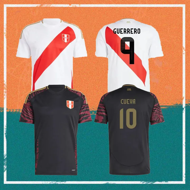 24/25 Peru Copa America Soccer Jerseys 2024 PINEAU CUEVAS CARTAGENA ABRAM national team Shirts LOPEZ CALLENS Football uniform