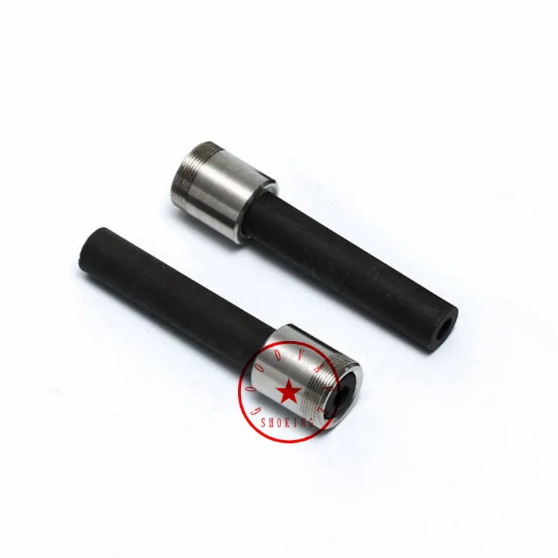 Latest Smoking 510 Screw Thread Portable Black Ceramics Tips Innovative Design Bong Waterpipe Wax Oil Rigs Nails Straw Filter Mouthpiece Cigarette Holder DHL