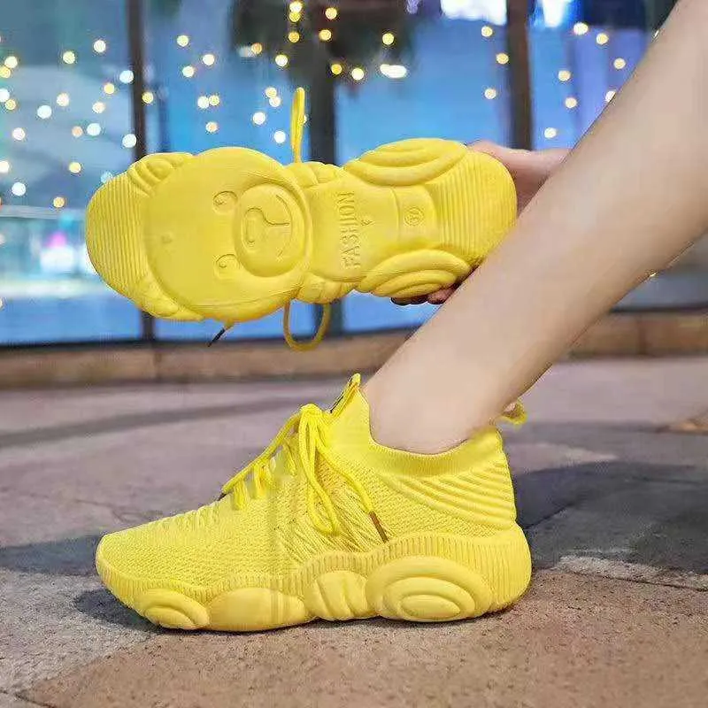 HBP Non-Brand New arrival women platforms shoes casual dress hottest female sport shoes