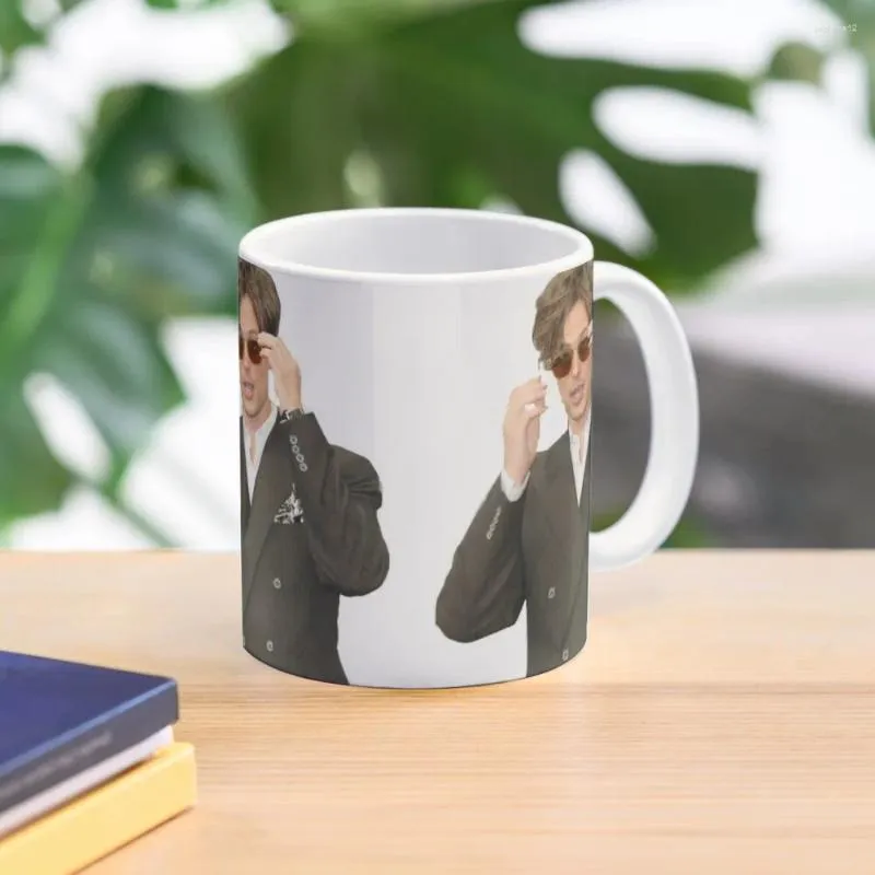 Muggar Matthew Gray Gubler Coffee Mug Kawaii Cups Vackra te -kompis