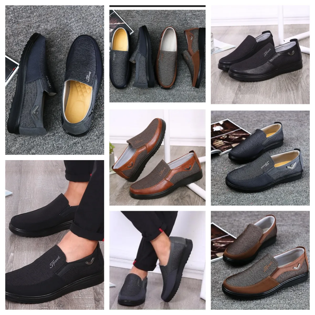 Sapato casual gai tênis de tênis esportivo sapato de pano masculino clássico de sapato de top shoe de solteiro de couro de couro para homens preto confortável tamanhos macios 38-50