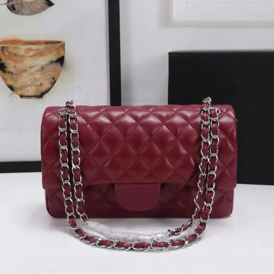 Tasarımcı Çanta Klasik Flep Omuz Çantası Crossbody Bag Cowhide Orijinal Deri Moda Cüzdan Zinciri Omuz Çantaları Çanta Kadınlar İçin Lüks Kadınlar