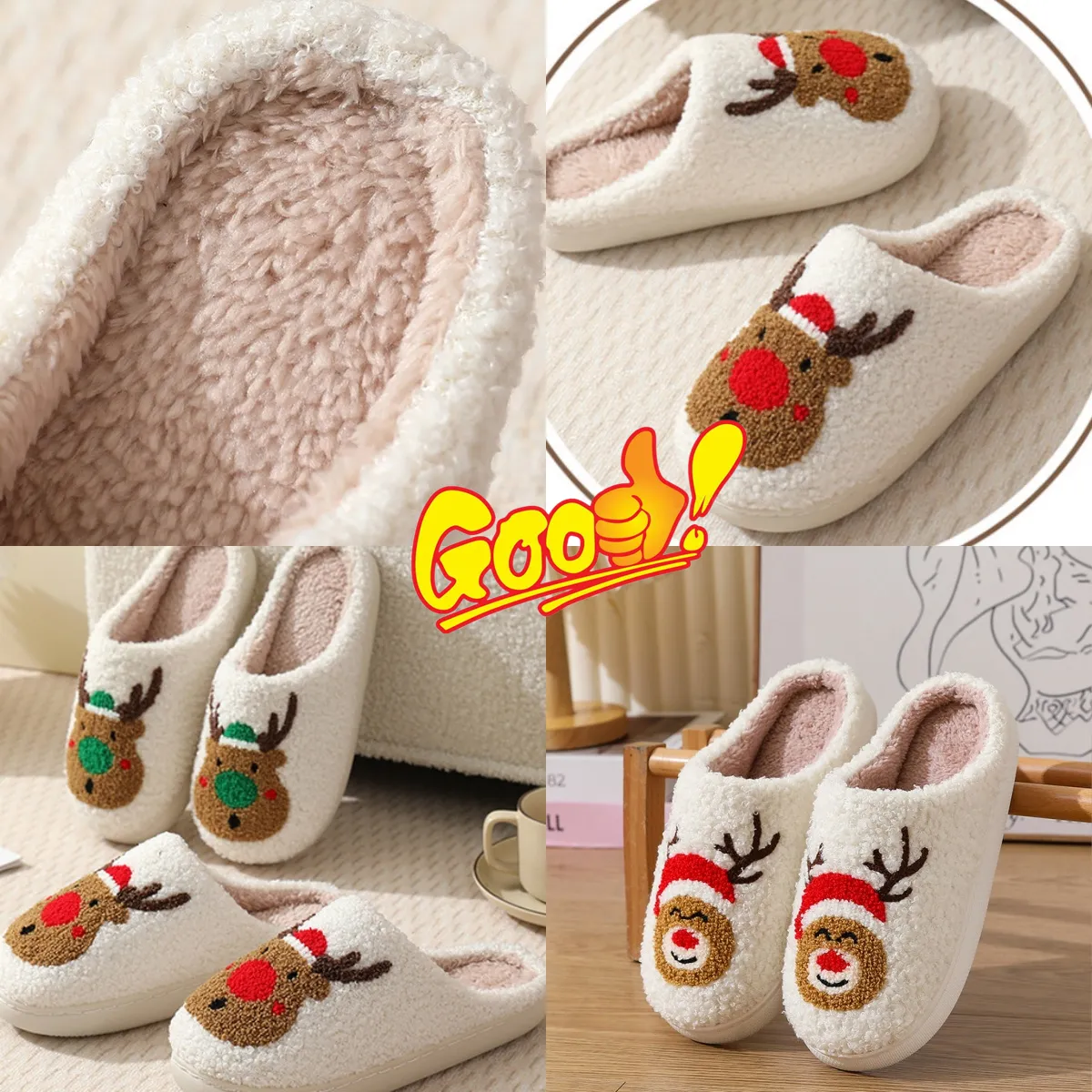 2024 Top Designer Slide Pantofole in pelliccia Sandali Home Sandali piatti pelosi da donna Infradito soffici per pantofola in shearling da donna GAI taglia grande