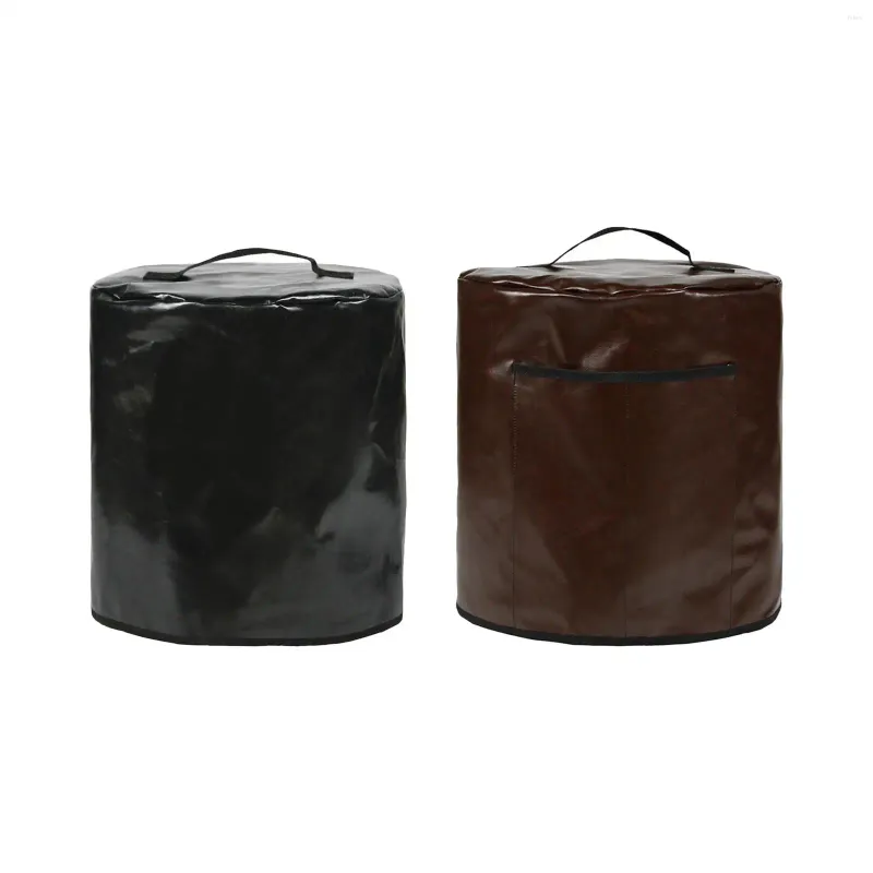 Storage Bags Small Appliance Dust Cover Watetproof Protections PU Leather Pressure Cooker For Air Fryer Attachments