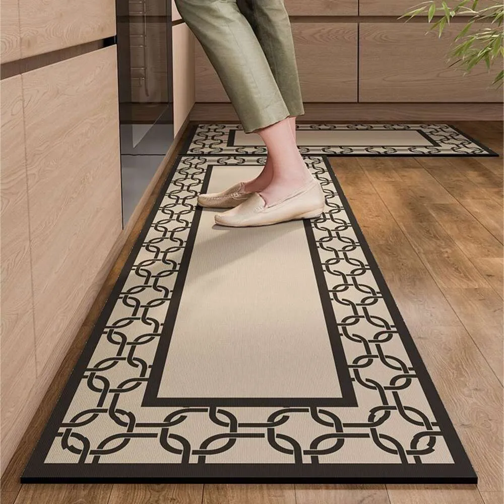 New Kitchen Cushioned Anti-Fatigue Floor Waterproof Non-Skid Living Room Long Area Rug Carpets Entrance Home Door Mat