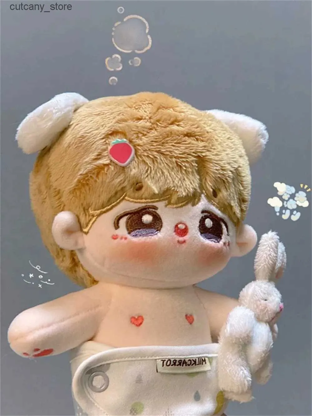 DHgate 20cm Cosmi Kpop Star JIMIN Plush Soft Stuffed Doll for Fans Birthdays and Cosplay Toys Gifts