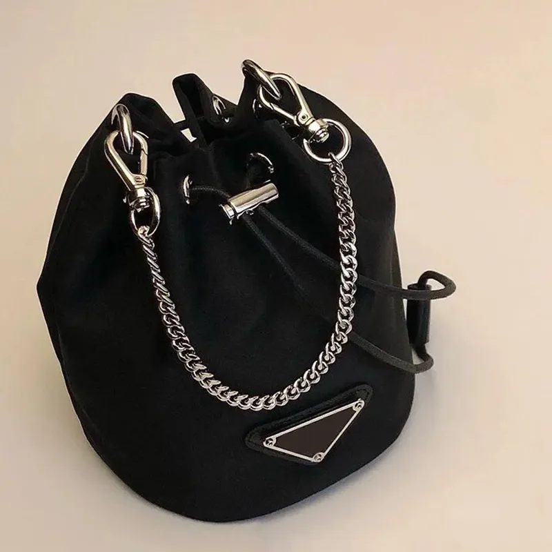 Nylon-Beuteltasche, Spiegelqualität, Designer-Damen-Designer-Nylon-Handtasche, Mini-Tragetasche, kleine Luxusartikel, lange Kette, Schulter-Crossbody-Taschen, Geldbörsen, passende Box