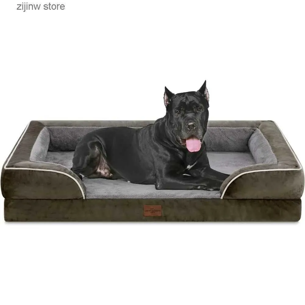 Camas para gatos Móveis Cama gigante para cães adequada para cães grandes Camas para cães grandes animais de estimação com capas removíveis e zíperes entrega gratuita de sofás para filhotes e casinhas de cachorro Y240322