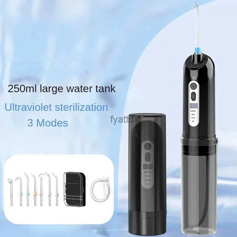 Andere Geräte UV-Desinfektion Munddusche elektrische tragbare Zahnspüle Zahnreinigung intelligent IPX7 wasserdicht 250 ml H240322