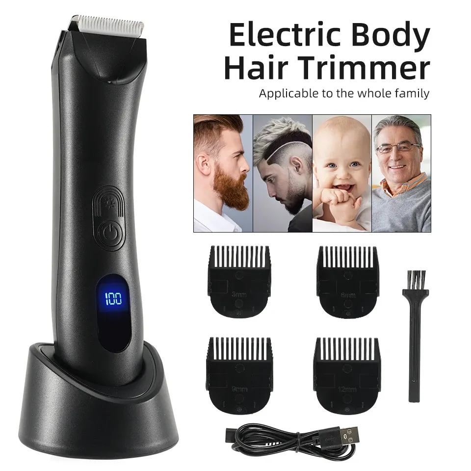 Blades Remoção de cabelo masculina Áreas íntimas Locais Parte Corte de cabelo Rasor molhado Clippers Clippers pubiáticos Cabelo