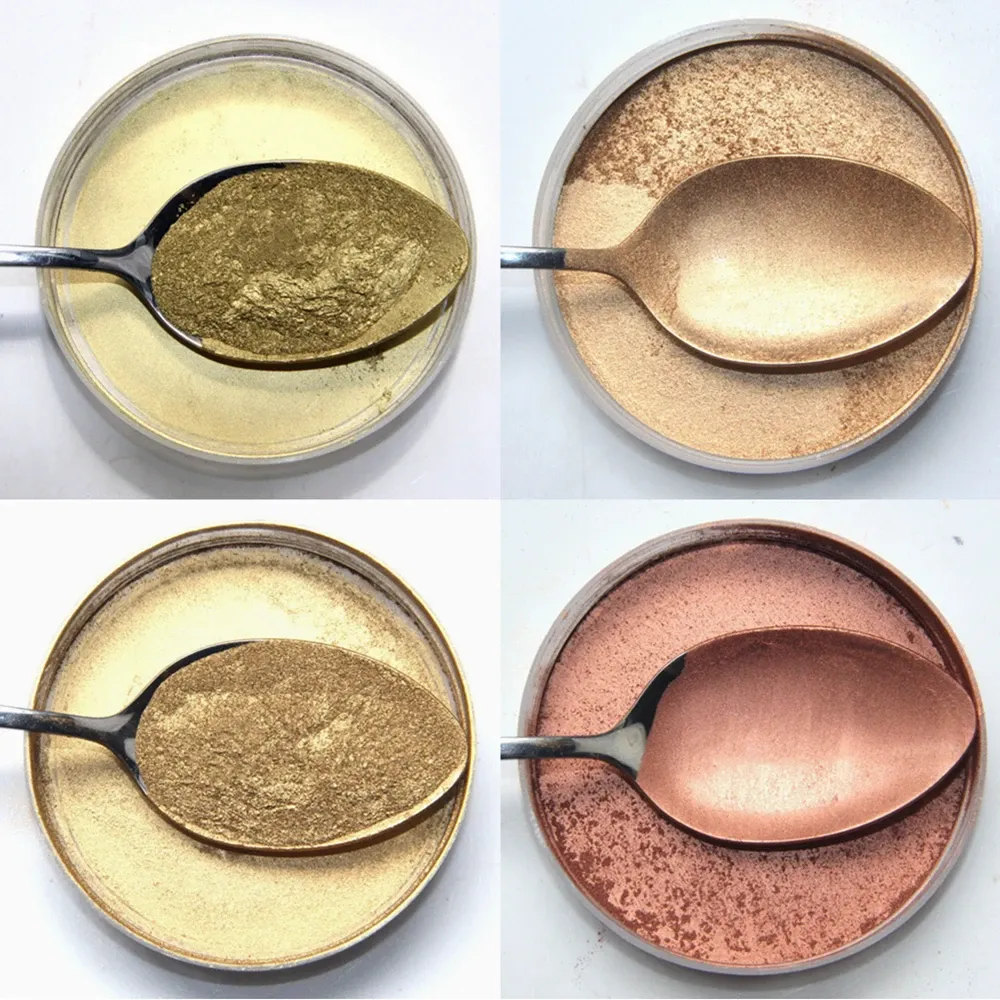 Shadow Super Shiny Real Copper Powder för nagelkonst DIY Metal mässing Bronsfärg Färg Bilfärgbeläggning Tonrar Dye