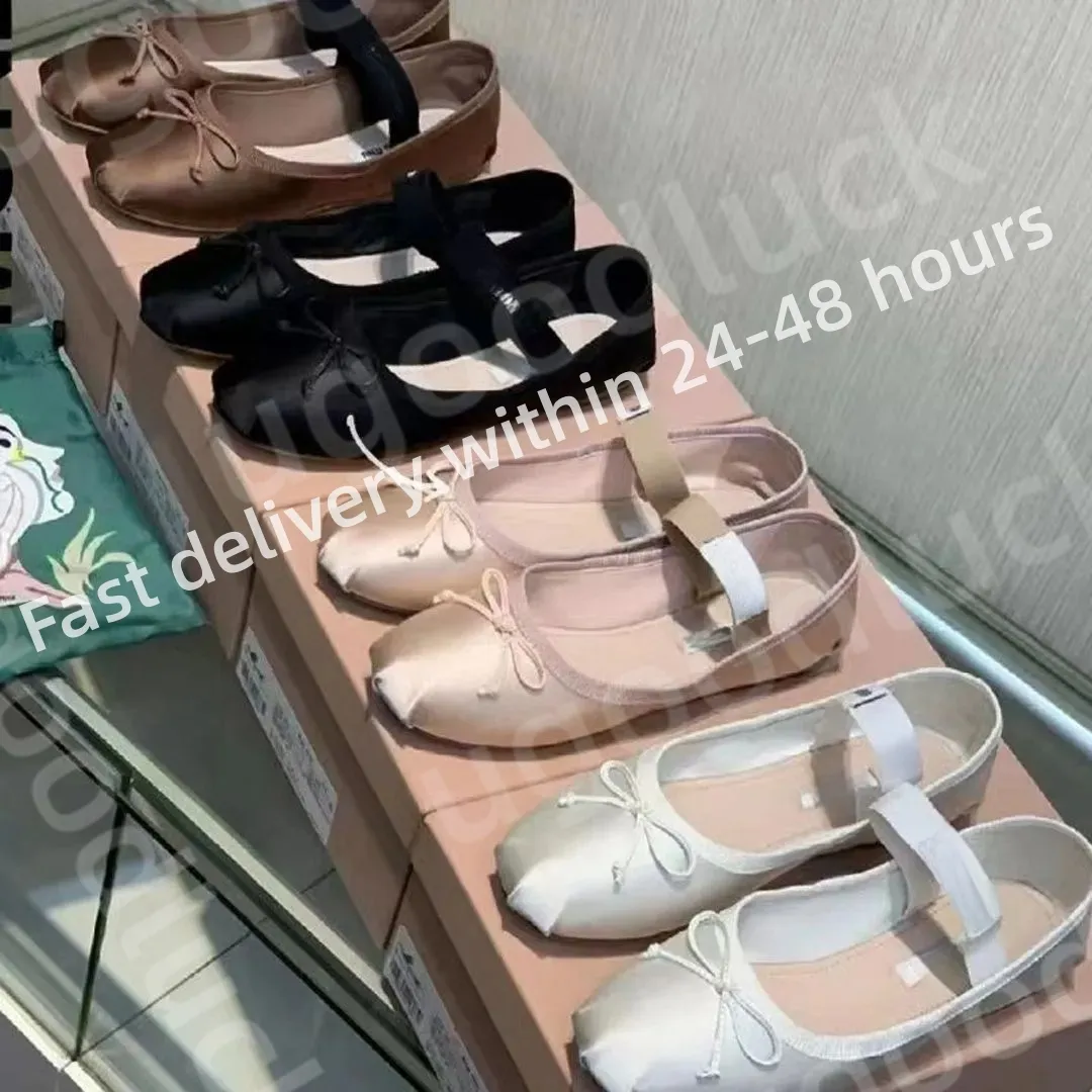 2024 frauen Designer Mode Bogen ballett schuhe Neue Französisch flache Mary Jane einzelnen schuh frauen