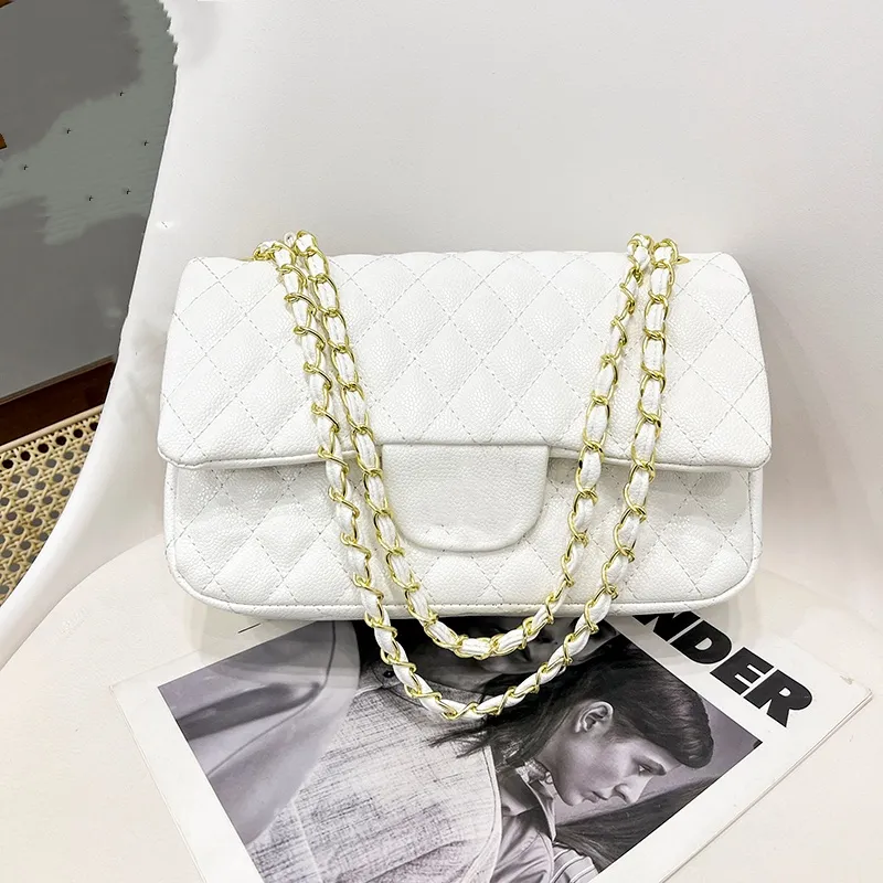 Designer Luxury Cross Body Shoulder Bag leather bags Luxurys Handbags Purses Designer Woman Handbag Classic Flap Chain Shoulder Bag Genuine Leath01