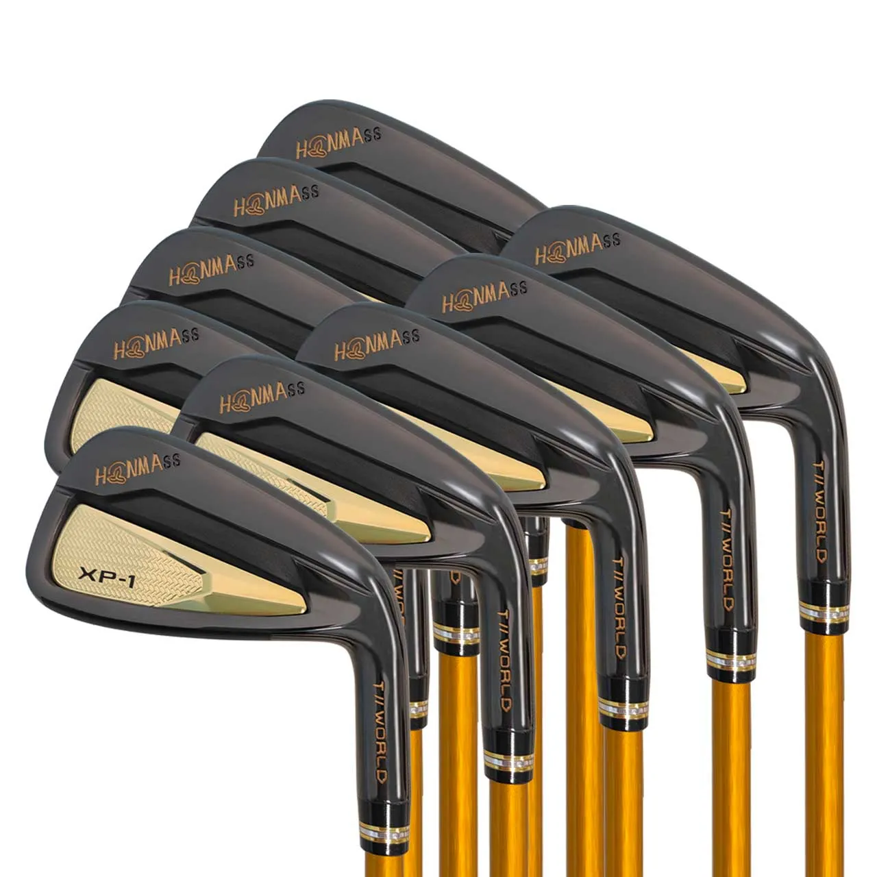 HNMA XP-1 Individuelle Set für Männer 4-9ps oder Fahrpumpigen rechte Stahlwelle reguläre Flexgolfschläger