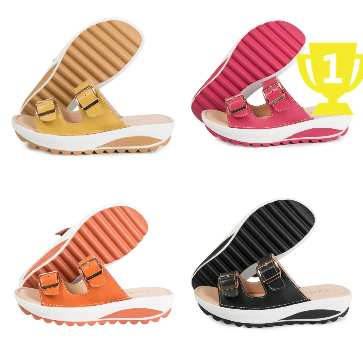 sandálias femininas casuais para casa ao ar livre usar sapatos casuais GAI colorido laranja damasco novo estilo tamanho grande tendência da moda feminina size35-42