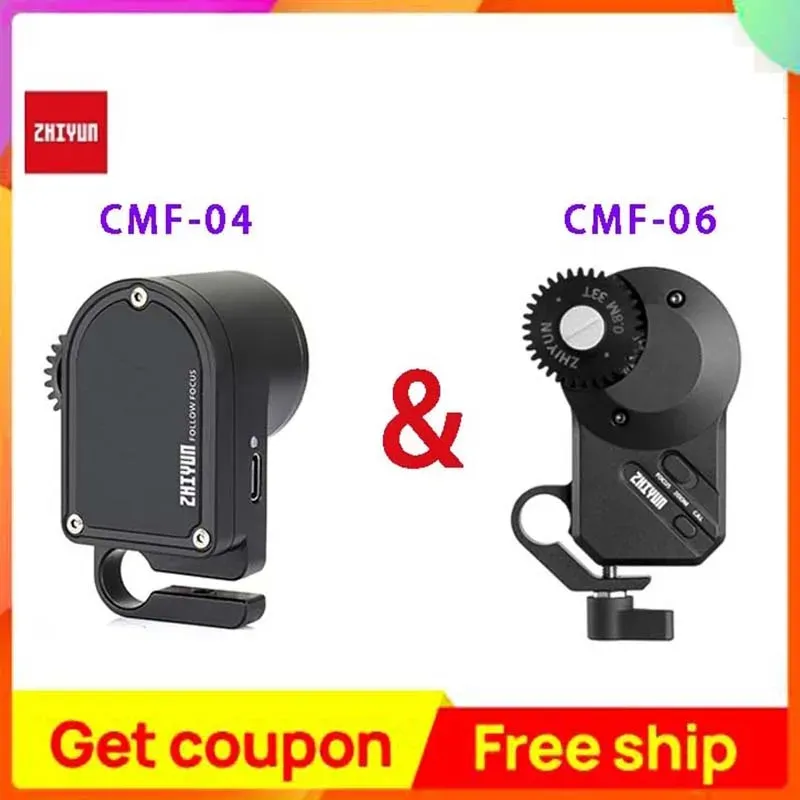 Heads Zhiyun Följ fokus CMF04 CMF06 CONTRLOR 2.0 Transmount Servo Följ Focus/Zoom Controller för Crane 3 Weebill Lab S Gimbal