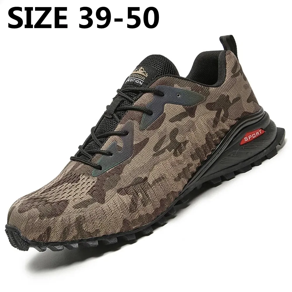 Shoes Xiaomi Outdoor Men Running Shoes Waterproof Tactical Combat Army Boots Desert Training Sneakers Trekking Shoes Plus Size 3950