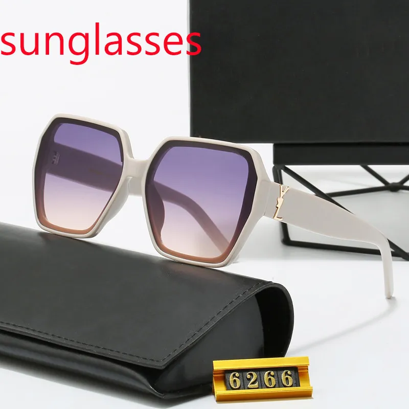 Diseñador para mujer para hombre Bolle Y gafas de sol Diseño Diseñador Logo Y slM6090 Gafas de sol Moda redonda Marco de ojo de gato dorado Lente de cristal de lujo Gafas para hombre Mujer Playa L14