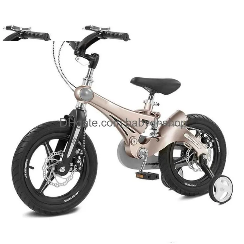 Fietsen Ride-Ons 12/14/16 inch kindermountainbike 3-6 jaar oude jongen en meisje opvouwbare schokdemper fiets student kind cadeau Dhqra