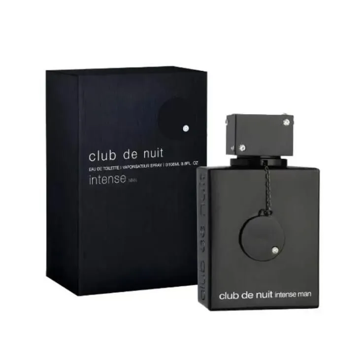 Designer radical club nuit maschi intensi profumo 105ml 3.8floz eau de toilette profumi profumi legnosi di buon odore di lunga durata spray per il corpo di lunga durata