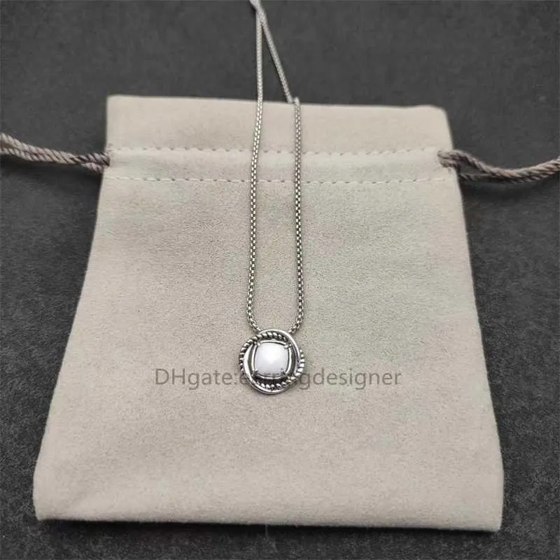 Hanger Luxe Zirkonia Ketting Robijn Ronde Choker Ketting Kettingen Saffier Wit Designer Agaat Effen voor Dames Kettingen Trendy Gekleurde Edelsteen Fijne sieraden 8