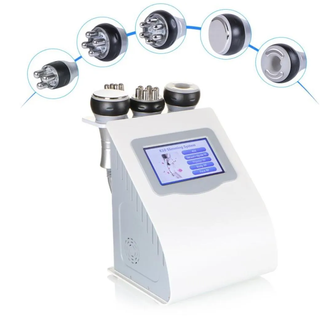 2019 New Technology 5 in 1真空Lipo Ultrasonic Cavitation RF Slimming Machine S製品サロン機器5450706