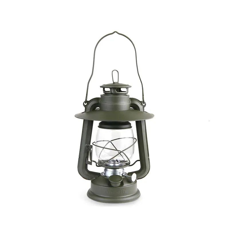 Retro Kerosene Camp Lamp Outdoor Camping Lantern Rainproof Portable Travel Lighting Lantern Night Picnic Tent Lamp 240319