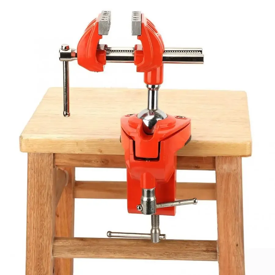 Joiners 70mm Jaw Width Vise Table Clamp Adjustable 360 Rotating Clamp Vise for Workbench Woodwork table vise