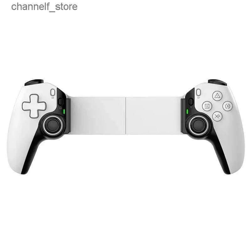Game Controllers Joysticks D9 Mobile Game Controller Telescopic Gamepad For Android IOS Switch ios HAll Joysitck with Turbo/6-axis Gyro/VibrationY240322