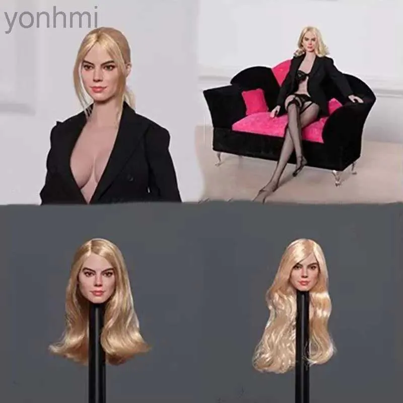 Aksiyon Oyuncak Figürleri GACTOYS GC047 1/6 Ölçekli Margot Elise Robbie Kadın Asker Kafa Kaynatt Oyma Model 12 İnç İçin Aksiyon Figürü Vücut Stokta 240322