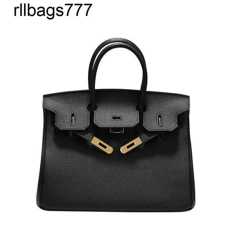 Borsa in vera pelle Bk Designer Borsa a mano Garanzia di qualità.Vitello portatile Togo nero di famiglia fatto a mano puro femmina Bk25/