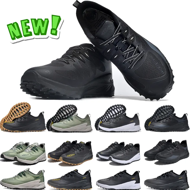 Klasik Koşu Ayakkabıları Keen Siyonik WP Erkekler için Kadın Spor Eğitmenleri Yüz İçi Dürlüklü Üçlü Siyah Beyaz Altın Yeşil Spor Ayakkabı Boyutu 36-45