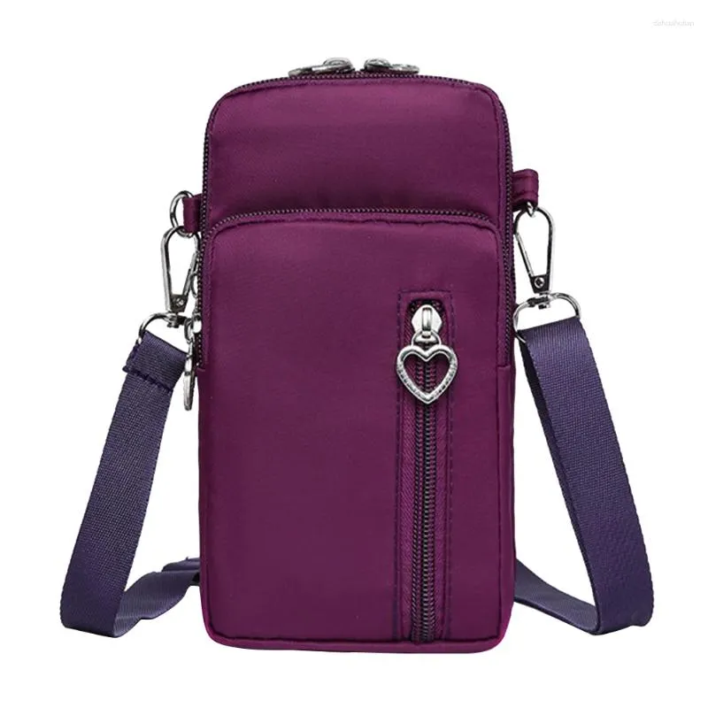 Shoulder Bags Women Daily Travel Adjustable Strap Large Capacity Oxford Cloth Gift Mini Messenger Coin Purse Crossbody Phone Bag Waterproof