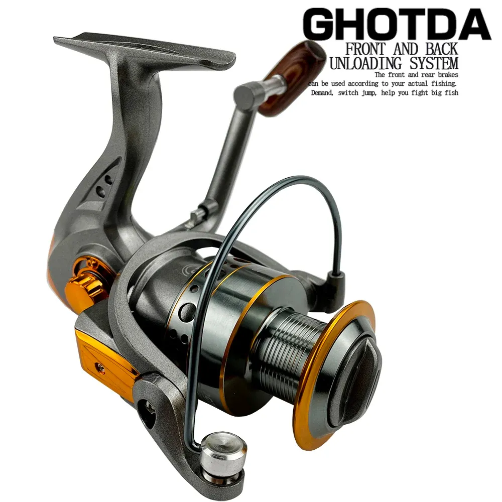 Combo 10007000 Fishing Reel Super Strong Carp Fishing Feeder Spinning Reel Spinning Wheel Fishing Wheel Carretilha De Pesca