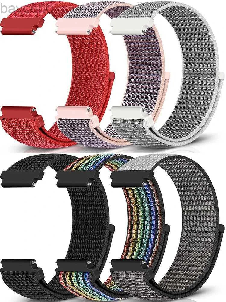 Cinturini per orologi Samsung Galaxy Watch 6/5/pro/4/Classic/active 2 43-47-44mm 20mm/22mm braccialetto sportivo Huawei GT 4/2/e/3 cinturino 24323