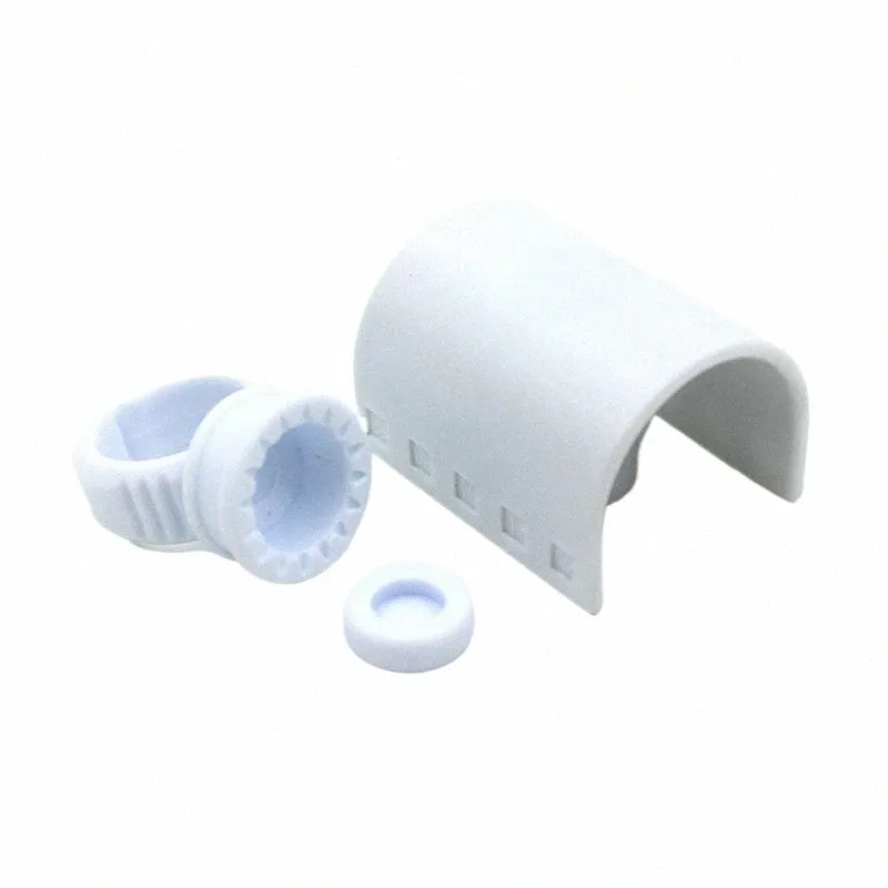 5 PCS Eyel Extensi Glue Ring Adhesive Eyel Pallet U-shape Holder Set U-band False Eyeles Holder Makeup Kit Tool k9Tb#