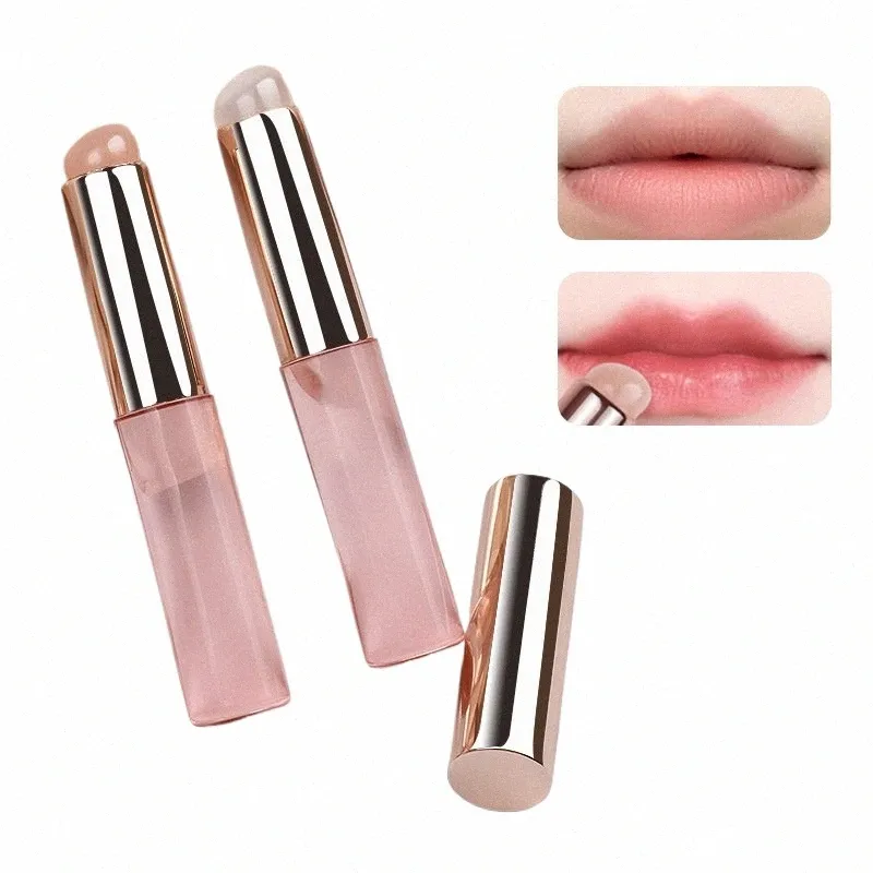 silice Lip Brush Angled Ccealer Makeup Brush Tool portátil cabeça redonda como as pontas dos dedos Q Soft Lipstick Brush Ccealer V7HA #