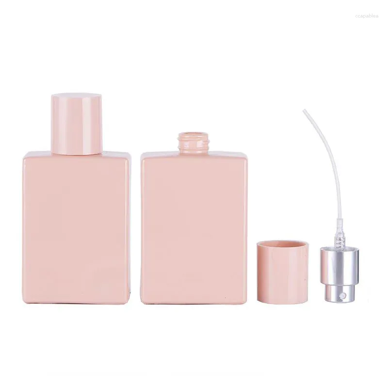 Förvaringsflaskor 30 st 30 ml rosa parfum högkvalitet glas sprayflaska fin dimma tom hudvårdspaket