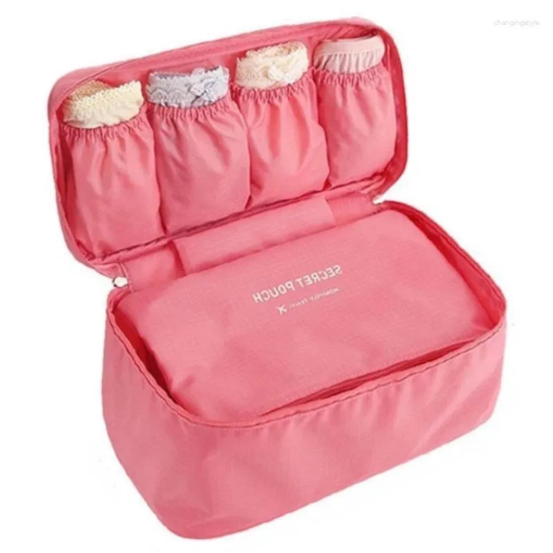 Cosmetic Bags Bra Underware Drawer Organizers Travel Storage Dividers Box Bag Socks Briefs Cloth Case Clothing Wardrobe Accessories Supplies