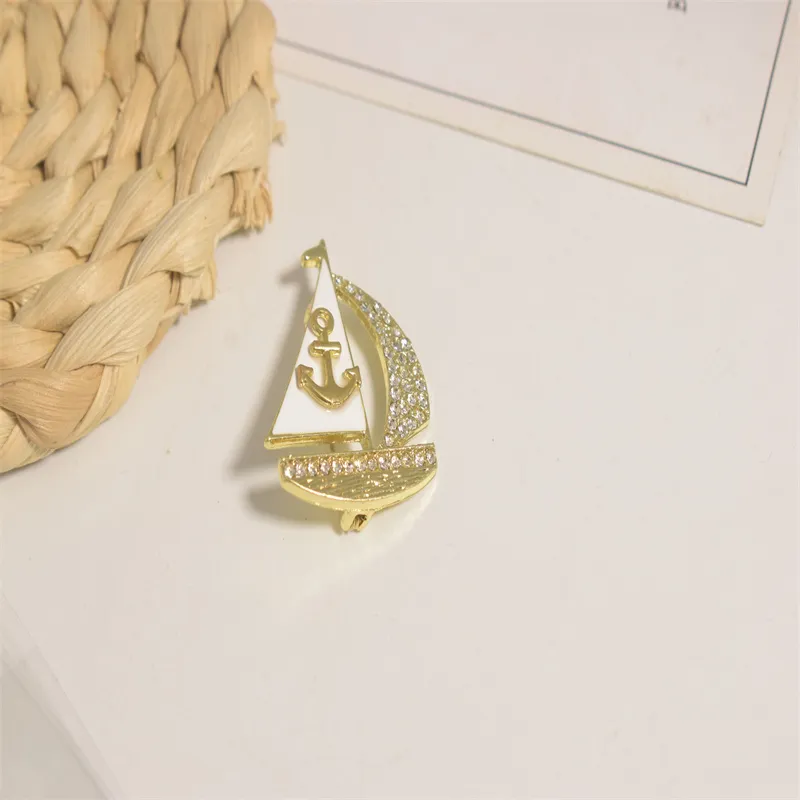 Masculinity Pin Brooch Sanlan Celtic Pirate Ship brooch Vintage metal brooch for women and men