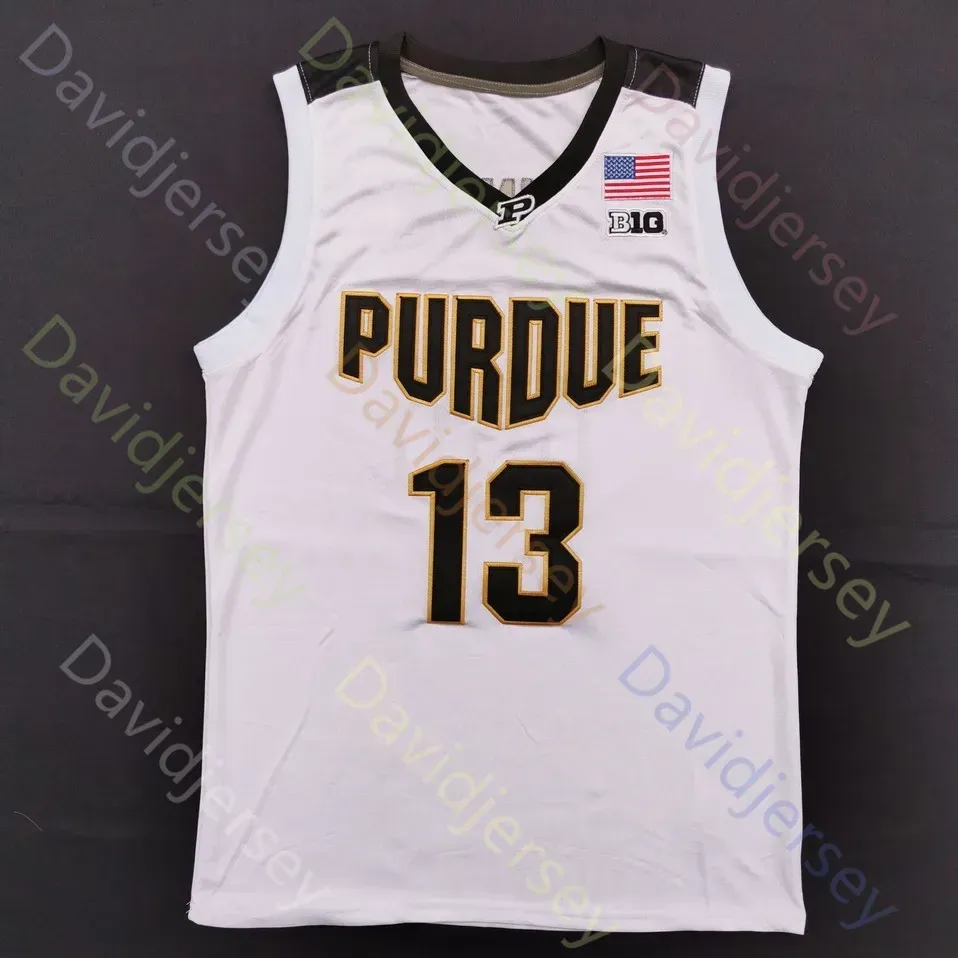 Purdue Boilermakers Basketball Jersey NCAA College Zach Edey Braden Smith Fletcher Loyer Lance Jones Trey Kaufman-Renn Mason Gillis Robinson Ivey Morton