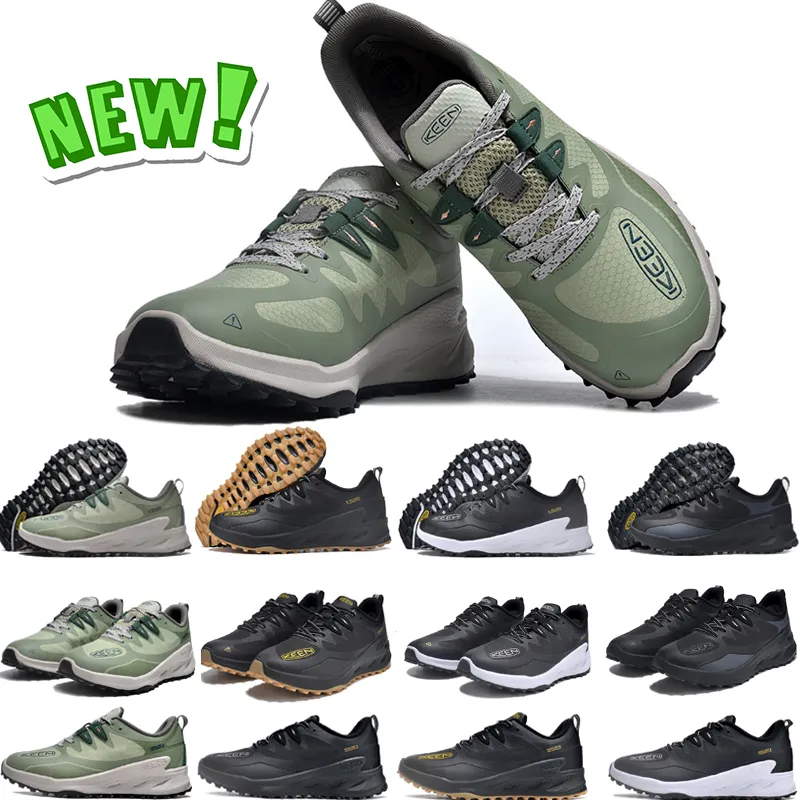 Scarpe da corsa per esterni Keen SIONIC WP Per uomo Donna Scarpe da ginnastica sportive Low Top Triple Nero Bianco Oro Verde sneakers taglia 36-45