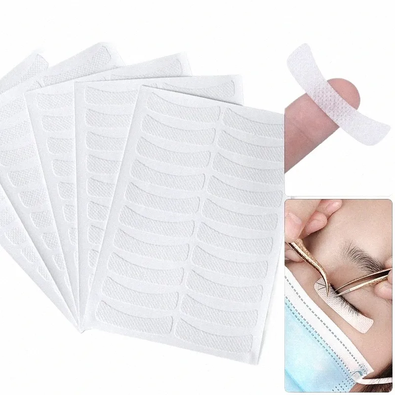 500/1000pcs Eyel Extensi Patch Tape Medical N-tecidos sob almofadas de olho adesivo L Extensi Accories Makeup Tool 512C #