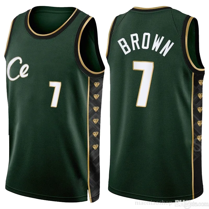 Jayson Tatum Jaylen Brown Basketball Jersey Celtitices Jersey Larry 33 Bird Jrue Holiday Holiday RETRO Cucite MENS GIOVANI Kids City Città traspirante camicia traspirante