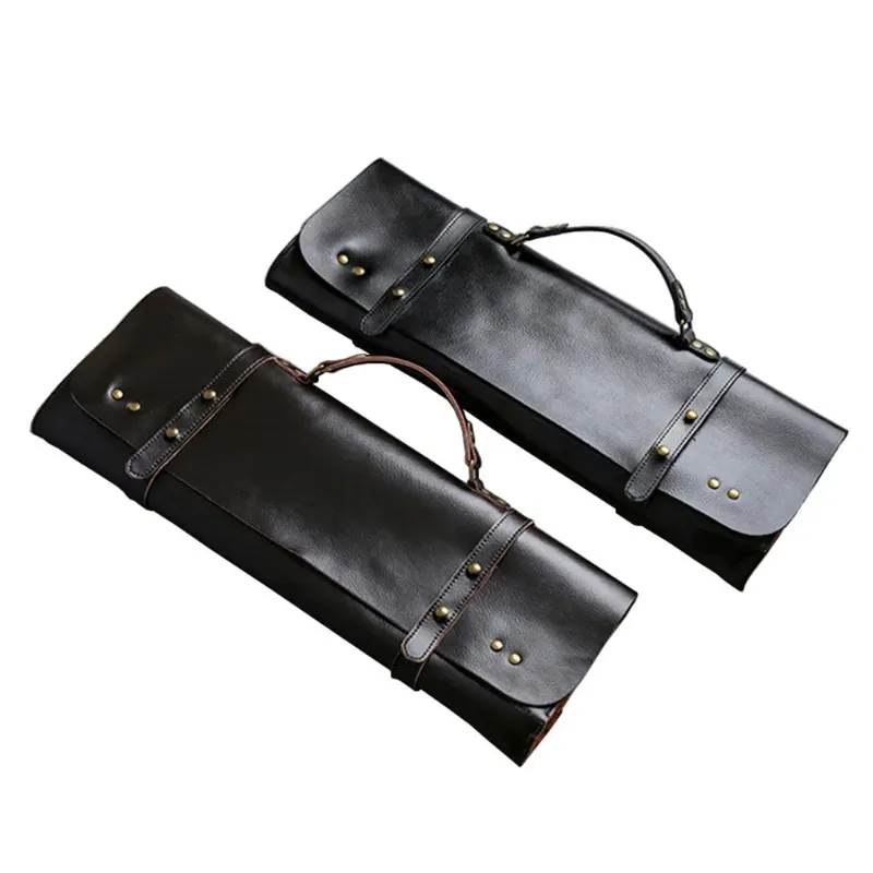 Genuine Leather Drumstick Bag Vintage Style Drumstick Case Drumsticks Holder Personalization Gift for Drummer