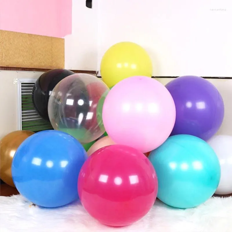 Party Dekoration 18 Zoll Runde Latex Ballons Helium Unterstützung Hochzeit/Event/Geburtstag/Baby Dusche Dekorationen Lieferungen 100 teile/los