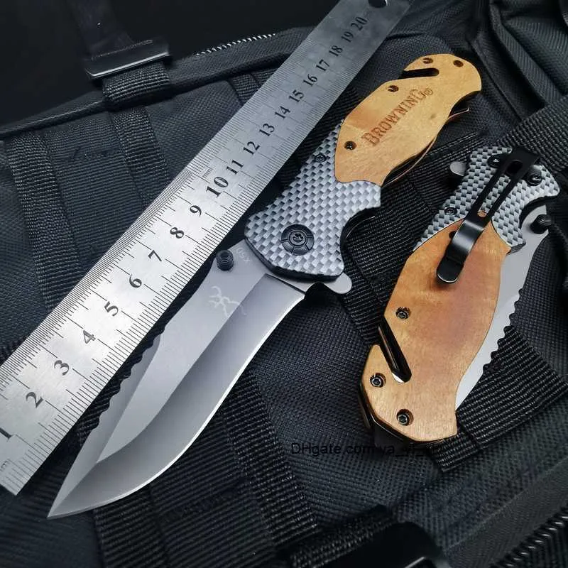 Folding knife Outdoor knife field survival military knife height hardness fruit knife