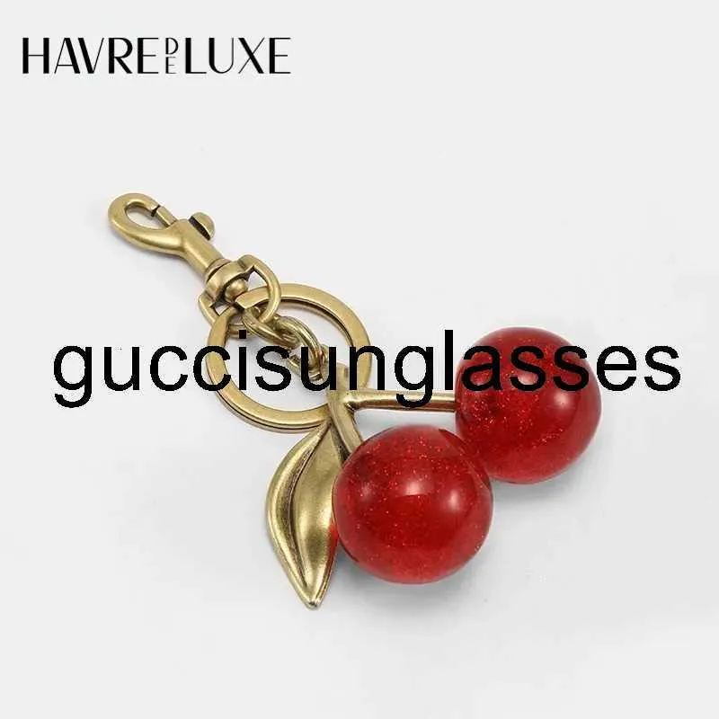 Key Rings 2024Key Rings bag accessories bag charm Handbag pendant coa ch handbags keychain womens exquisite Internet-famous crystal Cherry car accessories high